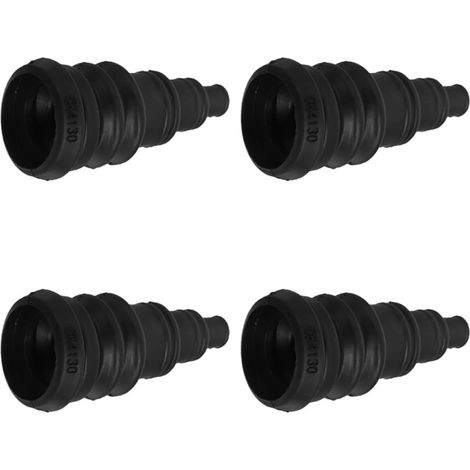 de Passe-câbles Vibrations pour Gestion de Faisceaux de Câbles Automobiles Kit de 4 Pièces en Caoutchouc Noir et Protection Anti-uv pour Réparations Véhicule (1/5)
