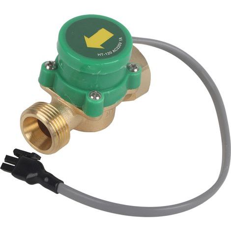 – Pompe à eau HT-120 AC220V 1A G3/4' – Interrupteur de capteur de débit – Pression 0,6 Mpa – Température max 70 ℃ (1/5)