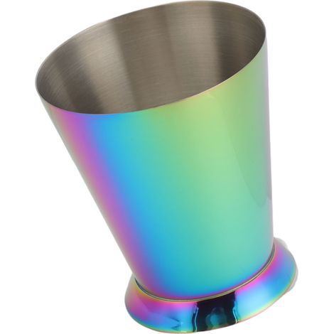 Mehrfarbiges Regenbogen-Cocktailglas aus Edelstahl, Julep-Becher für die Bar, Bierglas mit Farbverlauf, 4er-Set (1/5)