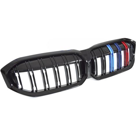 Grille calandre BMW serie 3 G20/G21 de 2022 a 2025 Noir Brillant 3 couleurs-42562026 (1/5)