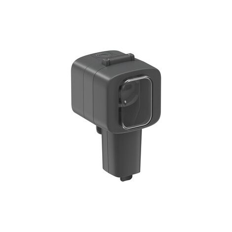 Presa per Esterno Oblo Bip Schuko IP56 Grigio Electraline