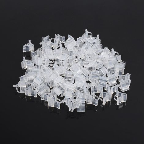 Lot de 100 Pinces de Greffage Spéciales - pour Semis de Tomates, Aubergines et Autres Plantes