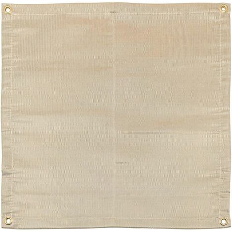 60 x 80 cm Tapis pour brasero Tapis de grille, ignifuge, résistant à la chaleur, poêle à bois, tapis de cheminée pour extérieur, protection du pont de la cour de pelouse au sol (1/5)
