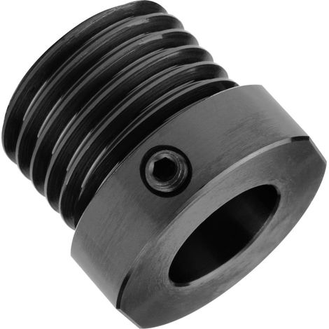 Adaptateur de broche de tête de tour de travail du bois convertit M18 X 2,5 en M33 X 3,5 Filetage Mandrin Insert Adapter Accessoires d'outils de tournage (1/5)