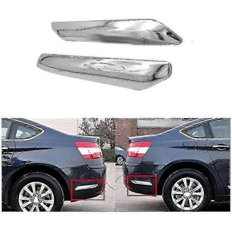 Baguette chromée de pare-chocs arrière - 1 paire pour Citroën C5 (2009-2012) (1/4)