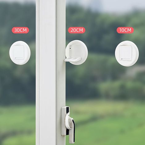 Set mit 2 Klebeverriegelungen für Glasschiebetüren, Schränke oder Schiebefenster. – AquaForge (1/5)