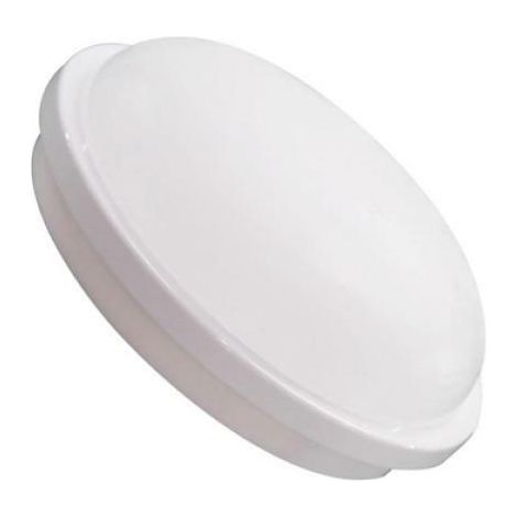 Plafoniera esterno ip65 15w led parete rotonda lampada led kit 2 pezzi 3000k