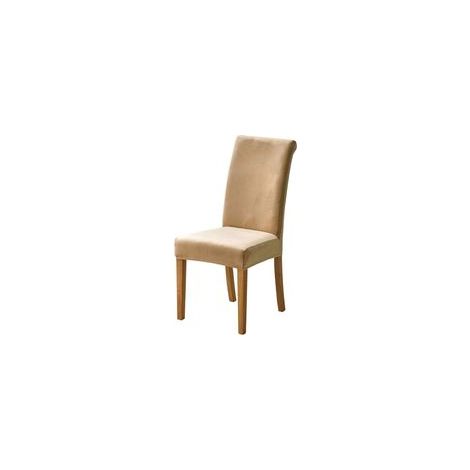 Set di 4 coprisedie in velluto elasticizzato – Resistenti a strappi e macchie – Lavabili in lavatrice – Per schienali di sedie da 45 a 60 cm (1/4)