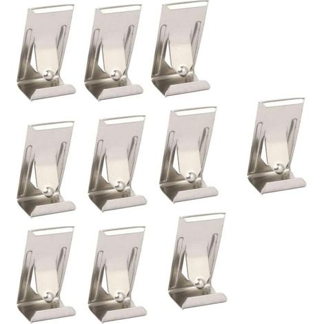 Set of 50 Metal Spring Clips for 3D Printing, Glass Bed Tool (1/5)
