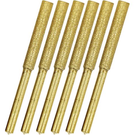 6-teiliger Kettensägenschärfer, geeignet zum Schleifen von Jade, Glas, 4,0 mm (1/5)