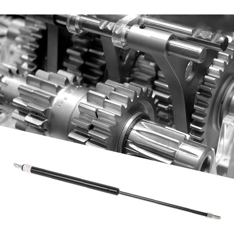 Hydraulische Gasfeder zum Anheben des Deckels, Achsabstand 500 mm, Hubkraft 200 mm, Kompressionskraft 100 N (gerade/flach) (1/5)