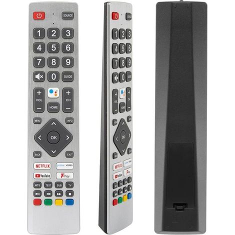 Une nouvelle télécommande infrarouge pour téléviseurs intelligents Sharp propose quatre raccourcis clavier fréquemment utilisés, ne nécessitant aucune configuration. (1/4)