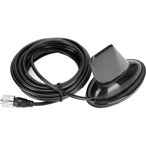 Émetteur-récepteur de voiture Sharkfin UHF/VHF double bande 144/430 MHz, kit radio avec antenne mobile pour voiture (1/5)