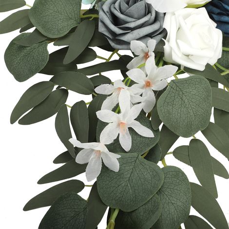 Ensemble de fleurs pour arche de mariage, guirlande de fleurs artificielles, accessoires de décoration intérieure et extérieure, décoration de mariage (1/5)
