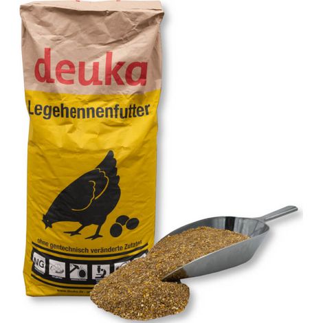 Deuka NG Legemehl ohne Gentechnik 25 kg Hühnerfutter Genfrei Geflügelfutter (1/5)