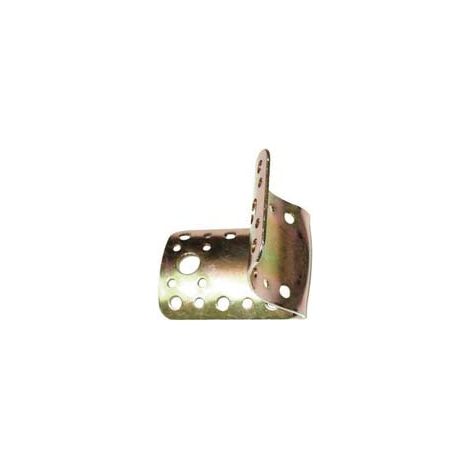 PIASTRA DI GIUNZIONE SAGOMATA PER LEGNAME ART.938- - mm.65x85 - spessore mm.2 - 12 pezzi