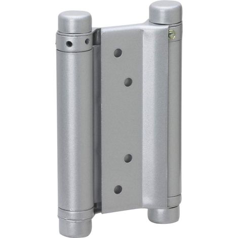 Metafranc 310726 - Cinghia per porta a pendolo da 100 mm, 2 pezzi, portata 20 kg, in metallo resistente, per porta a pendolo