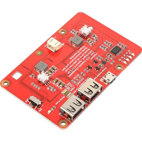 Carte d'extension de batterie au lithium UPS avec batterie au lithium de 4000 mAh pour Raspberry Pi