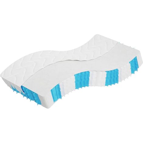 Matelas à ressorts ensachés dureté moyenne 90x200 (1/5)