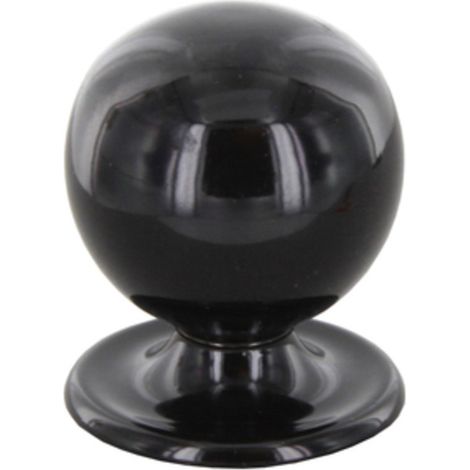 POMOLO OTTONE 2172 2523 D 25 MM TORNITO NERO 25 PZ