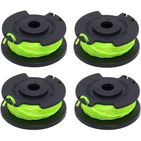Bobine de remplacement pour brosse Ryobi RAC142 36V, accessoire pour tondeuse, bobine de remplacement pour tondeuse, pour brosses radio RLT36B33 et RY36LT33A-0 (4 bobines) (1/5)