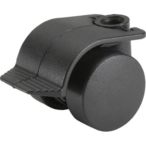 Doppelrolle 35 x 40 mm, Tragkr. 70kg Möbelrollen