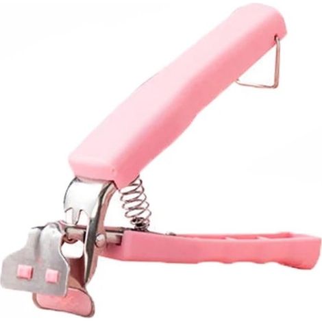 Clip anti-quemaduras，abrazadera anti-quemaduras，soporte para cuencos，soporte antideslizante para cuencos，mango anti-quemaduras (clip rosa) (1/2)