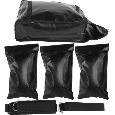 Sac de sable sportif lesté avec ceinture pour fitness, course, entraînement et exercice (1/5)