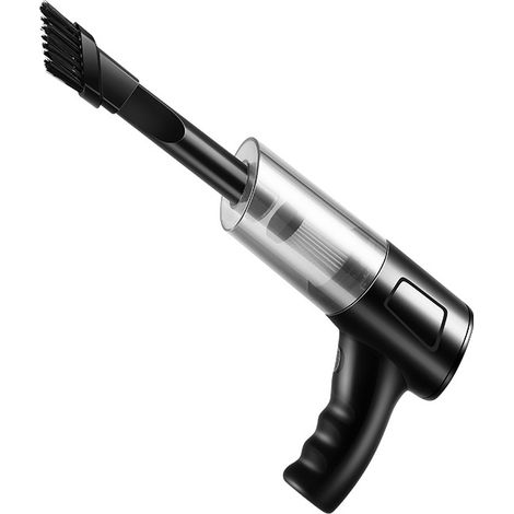 Aspirateur de voiture portable sans fil, aspiration puissante de 120 W, petit aspirateur de voiture, mini aspirateur à poussière avec filtre.