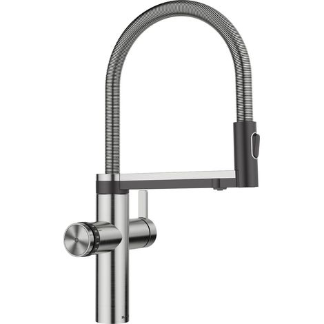 BLANCO CHOICE ICONA brushed stainless steel Multifunktions-Armatur