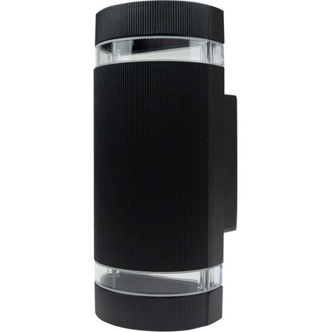Applique extérieure 2xGU10 IP54 alu noir Ecolight EC79047 (1/4)