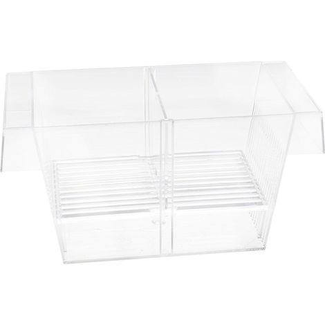 1 Couveuse Flottante 2 En 1, Compartiment Séparé, Pour Poissons Vivipares, Aquarium Communautaire