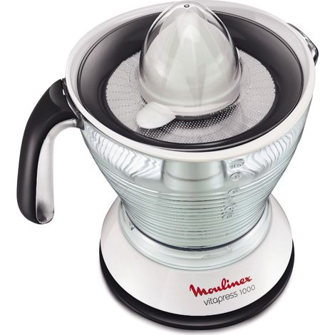 Moulinex Vitapress PC302B10 Zitruspresse Weiß Grau