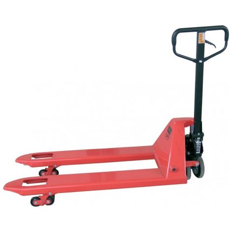 Transpalette 2500kg VG/PUR rouge, demonté (Par 6) (1/3)