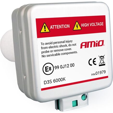 Ampoule Xénon D3S 6000K AMiO PREMIUM (1/2)