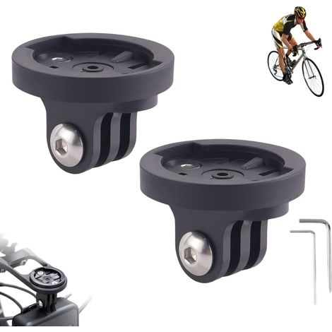 Universal bike mount and adapter, universal adapter combo for camera and bike light, 20–22 mm mounting hole spacing (1/5)