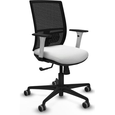 Bürostuhl piqueras y crespo Yunquera weiß Schaumstoff hoher Dichte (1/2)