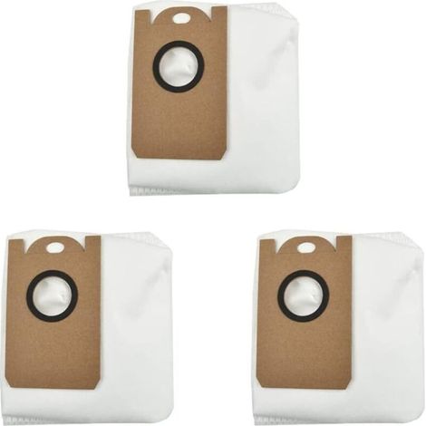 Lot de 3/6/9/12 sacs à poussière pour robot Ultenic T10 Accessoires de nettoyage, outil de nettoyage pour aspirateur domestique, balayeuse à poussière, pièce de rechange (1/4)