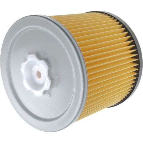 Trade-Shop Patronenfilter / Lamellenfilter / Faltenfilter / Rundfilter kompatibel mit Bosch GAS 12-30 F, PAS 11-25, PAS 11-25 F ersetzt 2 607 432 001 - 1 Stück (1/2)