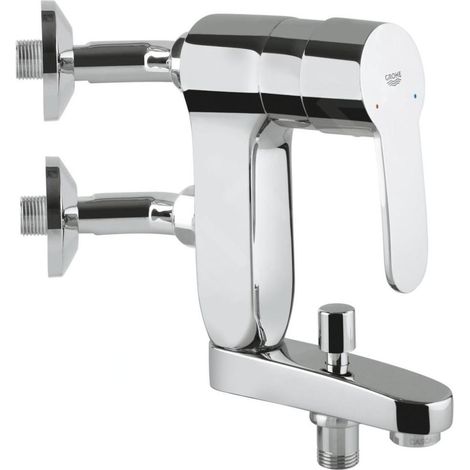 Grohe Eurostyle Cosmopolitan - Mitigeur de baignoire à levier Vertica, chrome 23302000 (1/4)
