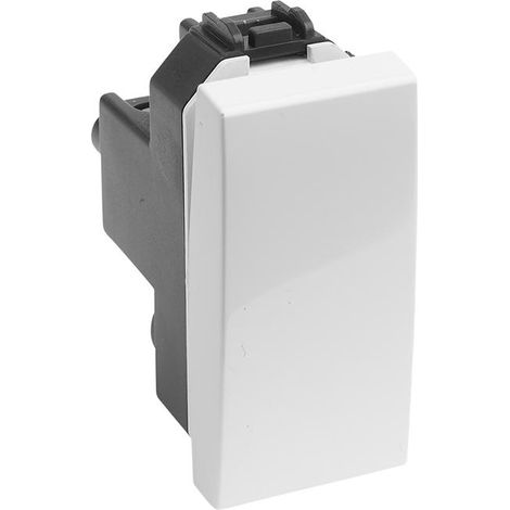 INTERRUTTORE UNIPOLARE 16AX "DELIGHT" BIANCO MAURER - CF. BUSTA