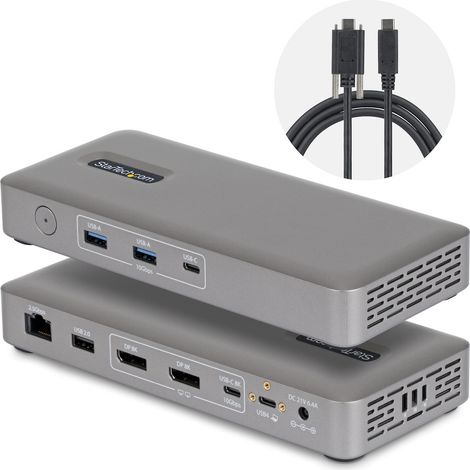 USB4 DUAL DISPLAY DOCKING STATION