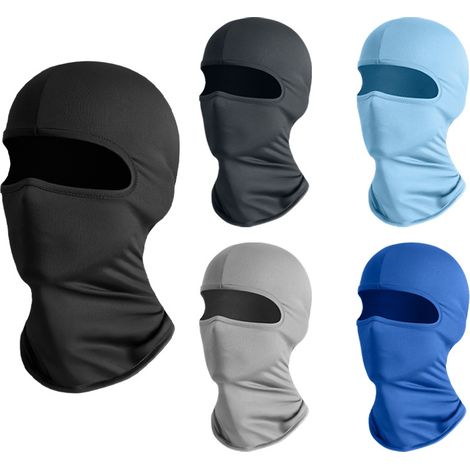 Sollbry 5 pièces Cagoule de Ski pour Homme et Femme Protection UV,Coupe pour Moto,Snowboard,pour Cyclisme,Sports de Plein Air (1/5)