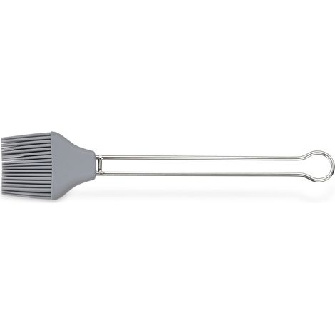 Cepillo de cocina Kela, silicona/acero inoxidable, 23 cm, gris (1/2)