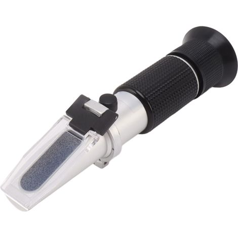 Réfractomètre à lait portable 0 à 20 % avec compensation automatique de température pour le test d'humidité des protéines