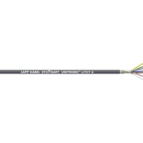 Lapp UNITRONIC LiYCY câble gris 0,23 mm² flexible