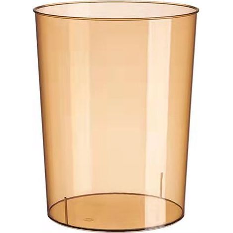 Poubelle Ronde En Plastique - 5 L - Pour Salle De Bains Cuisine Bureau Chambre D Enfants - Lot De 1 (1/5)