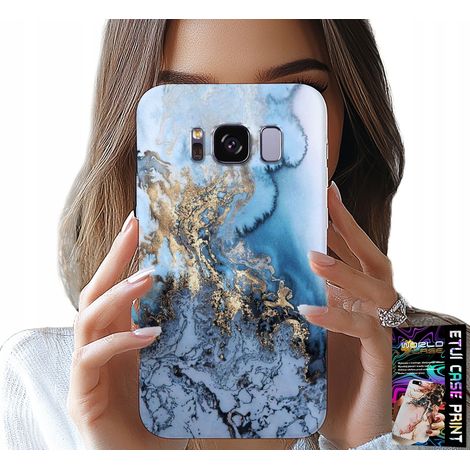 Hülle für Samsung Galaxy S8 – Marmormuster + Folie (1/5)