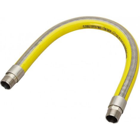 Flexible gaz NF type industrie MM3/4 1500mm à durée de vie illimité