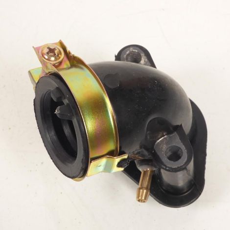 Pipe d admission One pour scooter Chinois 50 139QMB Ø26mm Neuf (1/3)